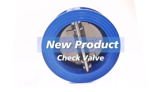Double Plate EPDM Seat Double Disc Gate Valve/Control/Ball Valve/ Spring Swing Check Valve/Non Return Butterfly Type Check Valve